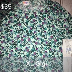 LuLaroe brand new Gigi top size xl